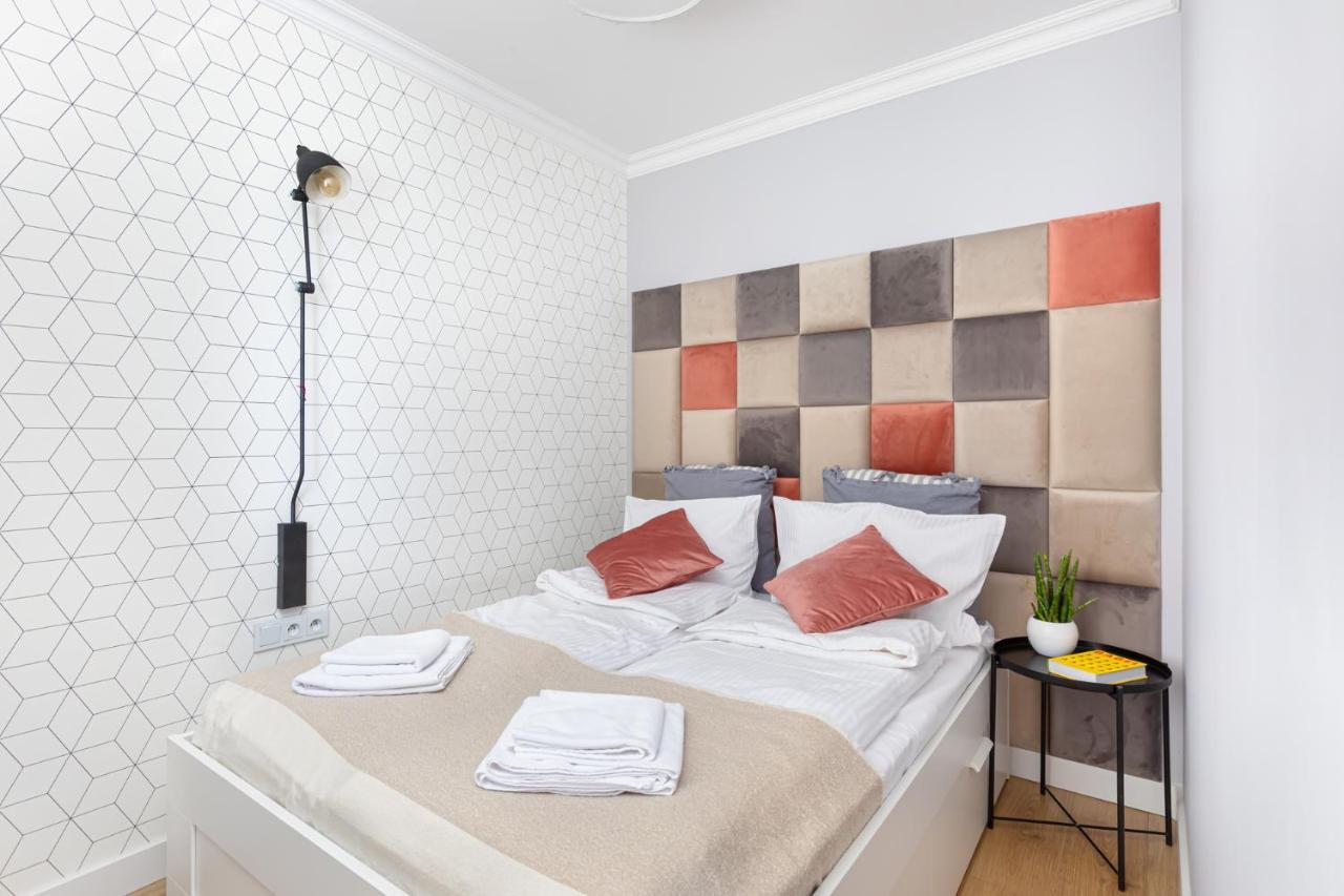 Stylowy Apartament Z Pieknym Widokiem Na Miasto 华沙 外观 照片