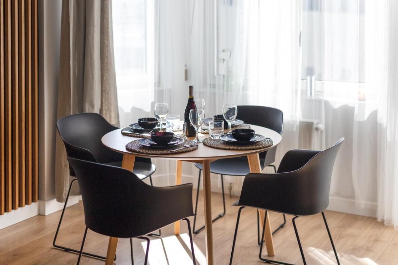 Stylowy Apartament Z Pieknym Widokiem Na Miasto 华沙 外观 照片
