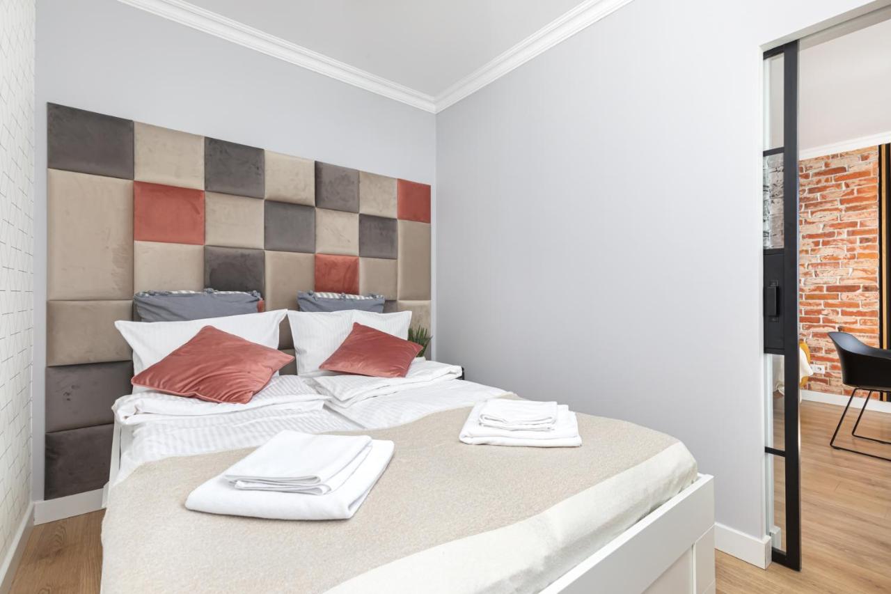 Stylowy Apartament Z Pieknym Widokiem Na Miasto 华沙 外观 照片